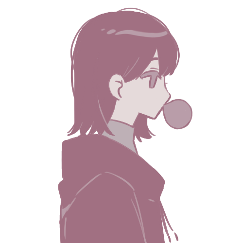 指を絡める女性のイラスト